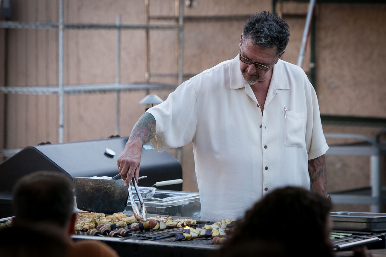 Image: Randy Peters of RPC, Sacramento catering.
